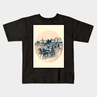 Vintage Horse buggy Kids T-Shirt